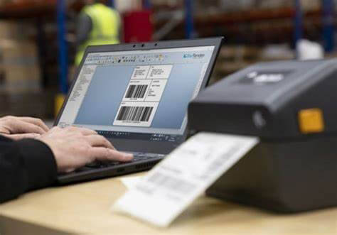 Custom barcode and label printing for silicone goods ready for retail