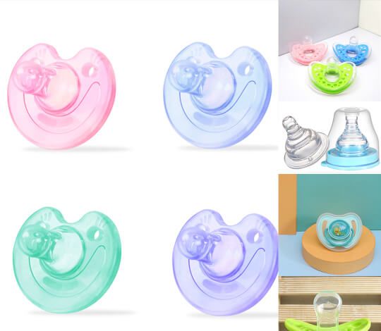custom silicone pacifiers, safe silicone pacifiers, BPA-free silicone pacifiers