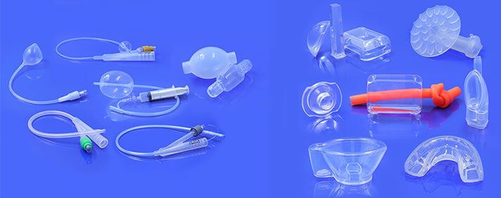 Medical-grade silicone tubing for fluid transfer systems